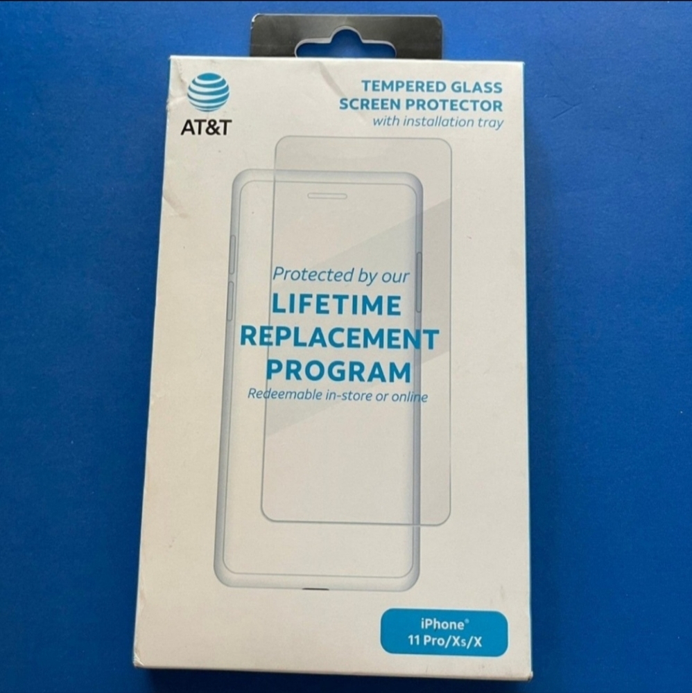 iPhone 11 Pro - AT&T Tempered Glass Screen Protector (CLEAR)